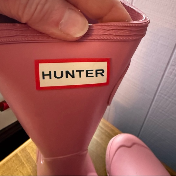 Hunter Original short matte pink rain boots - Picture 7 of 7